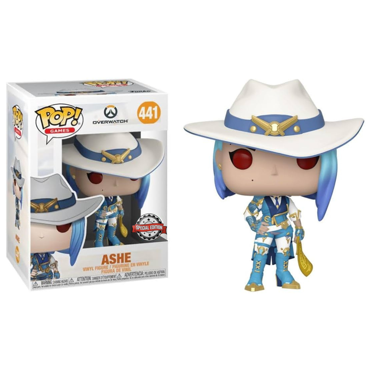 Funko Pop Games Overwatch Ashe 441 Special Edition