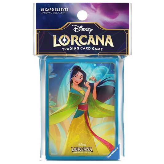 DISNEY LORCANA CARD SLEEVES SET 9 PACK B MULAN
