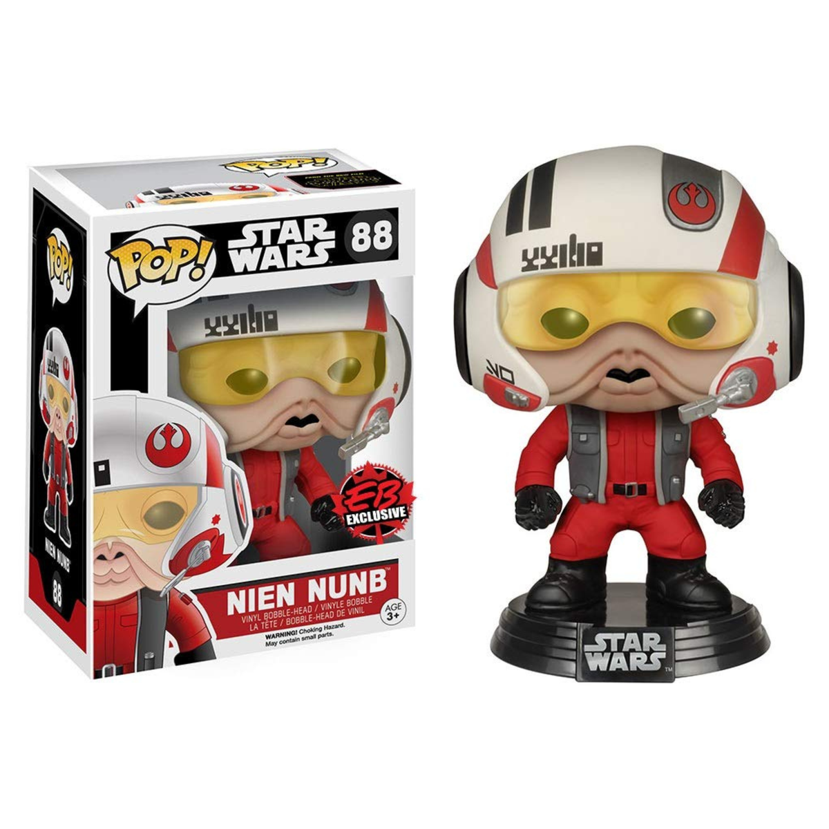 Funko Pop Star Wars Nien Nunb 88 EB Exclusive