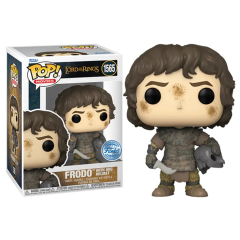 Funko Pop Lord of the Rings LOTR Frodo with Orc Helmet 1565 Special Edition