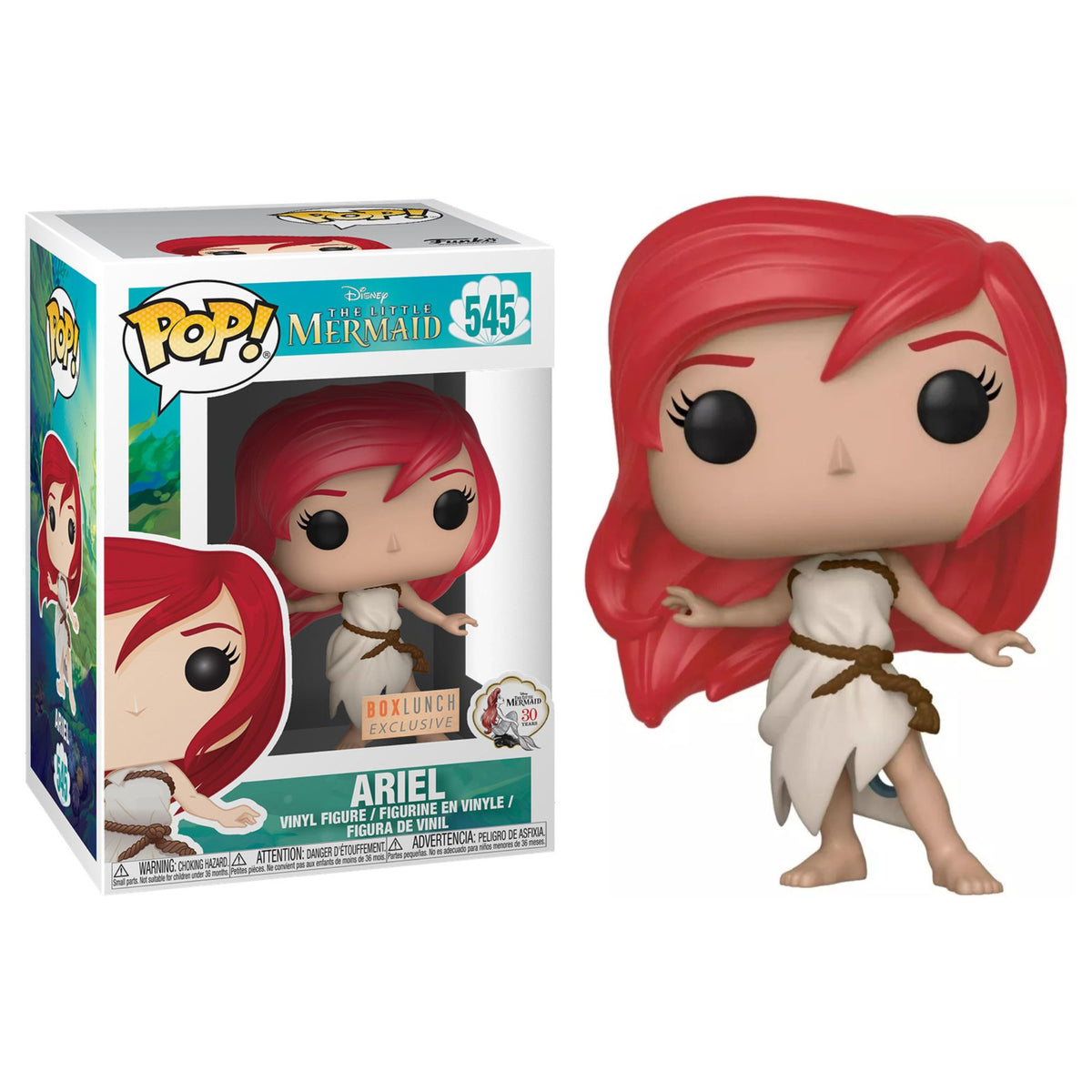 Funko Pop Disney The Little Mermaid Ariel 545 Box Lunch Exclusive
