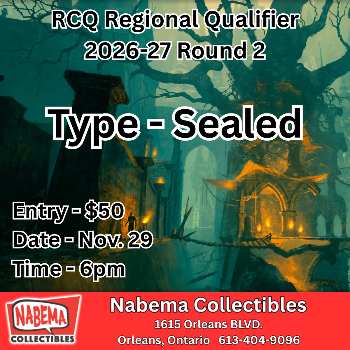 RCQ Regional Qualifier 2026-27 Round 2