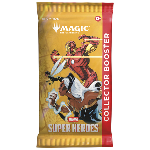 Magic the Gathering MTG - Magic The Gathering Marvel Super Heroes Collector Booster Pack
