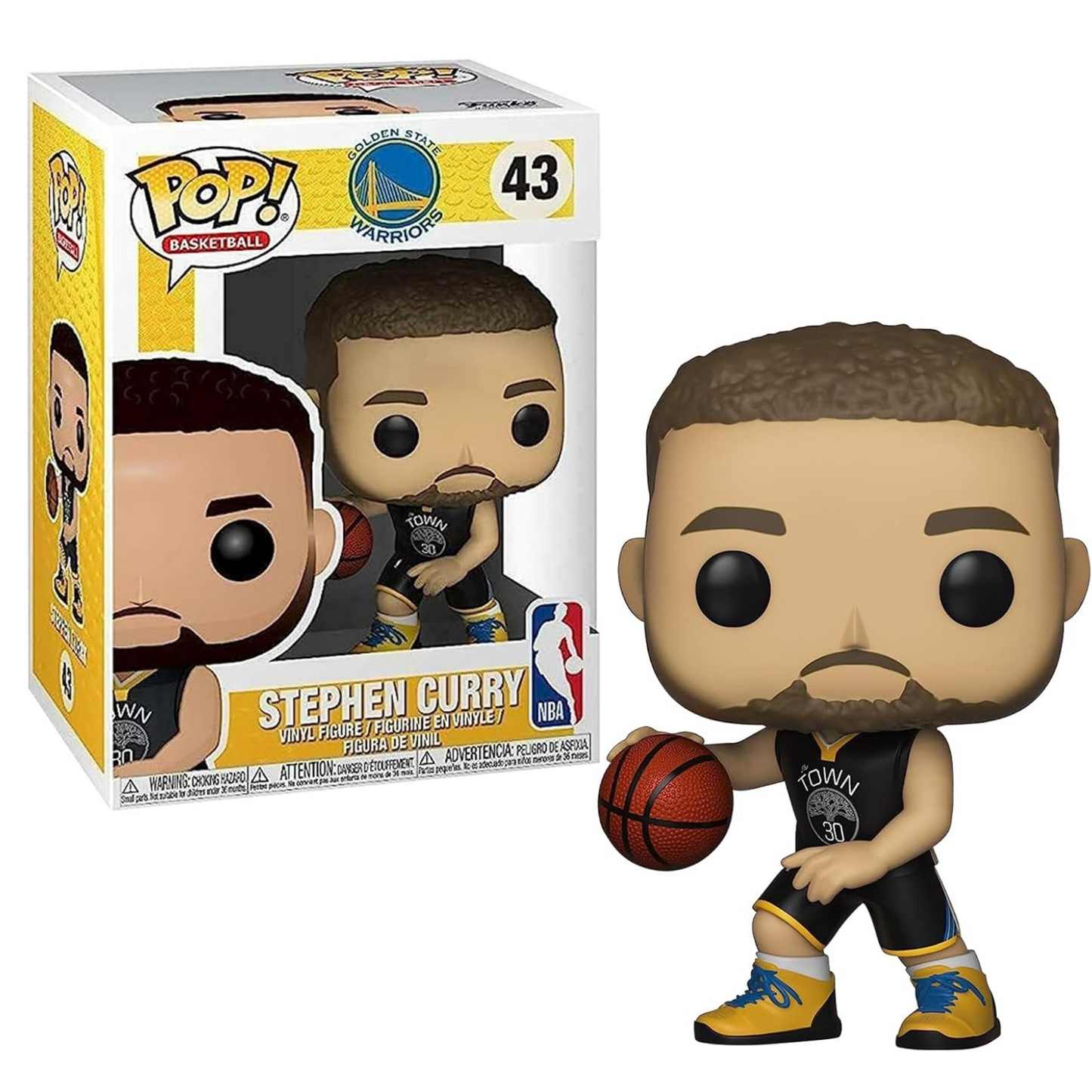 Funko Pop Sports NBA Stephen Curry 43