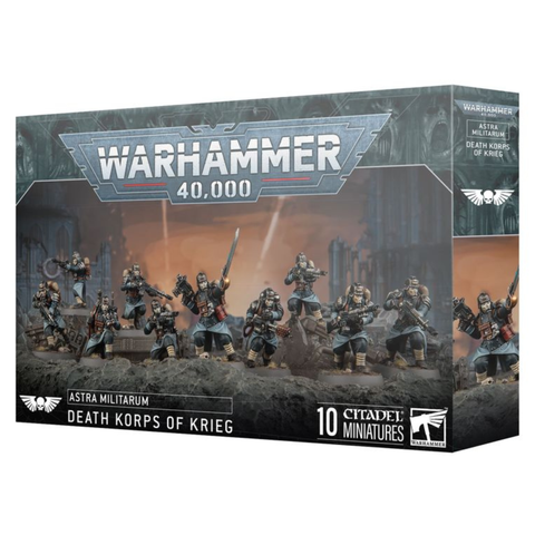 GAMES WORKSHOP WARHAMMER 40,000 40K ASTRA MILITARUM DEATH KORPS OF KRIEG