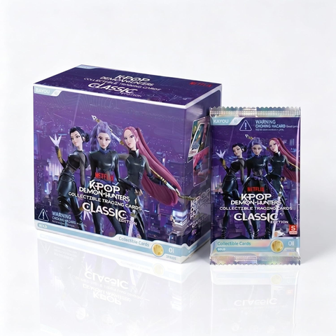 K POP DEMON HUNTERS WORLD TOUR CARDS CLASSIC BOX