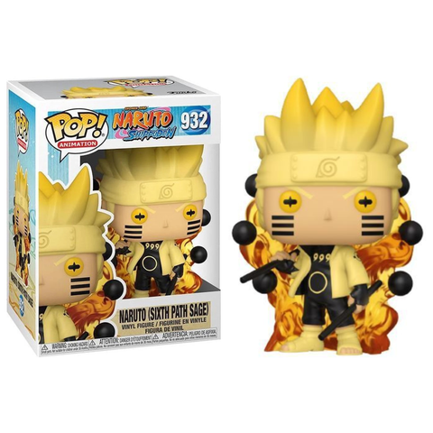 Funko Pop Anime Naruto Shippuden Naruto Uzumaki (Six Paths) 932