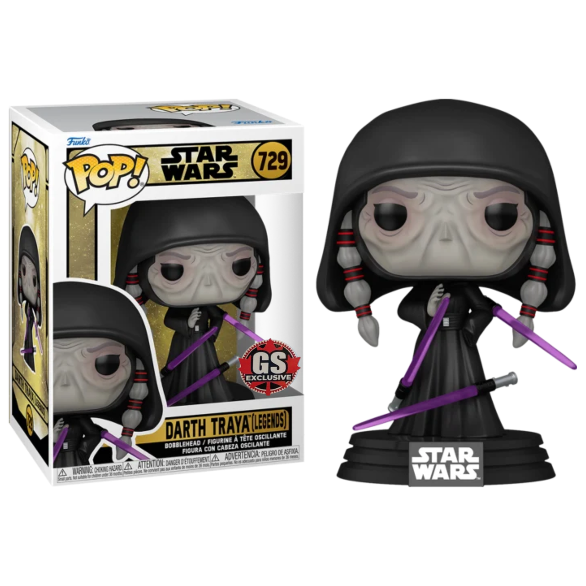 Funko Pop Star Wars Darth Traya (Legends) 729 GS Exclusive