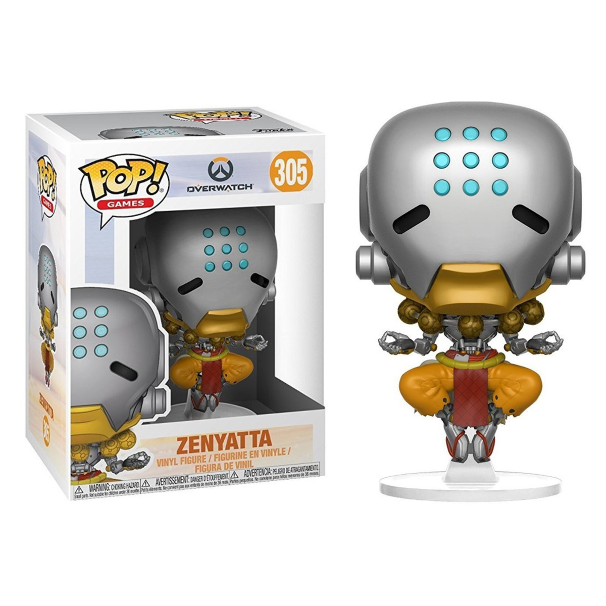 Funko Pop Games Overwatch Zenyatta 305