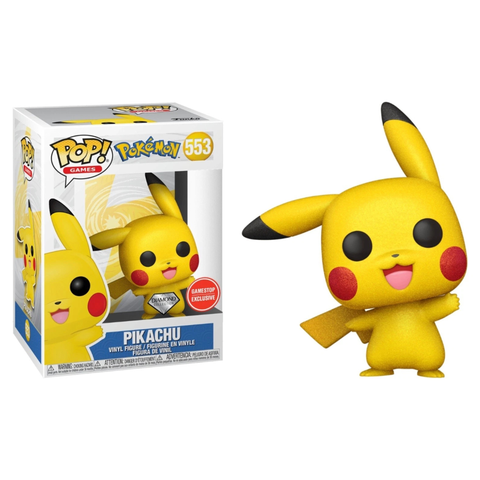 Funko Pop Pokemon Pikachu 553 Gamestop Diamond
