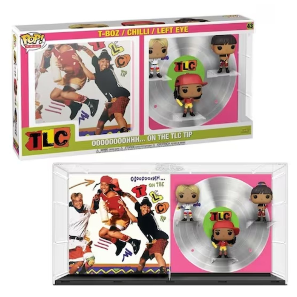 Funko Pop Albums TLC T-Boz / Chilli / Left Eye Ooooooooh... On The TLC Tip 43