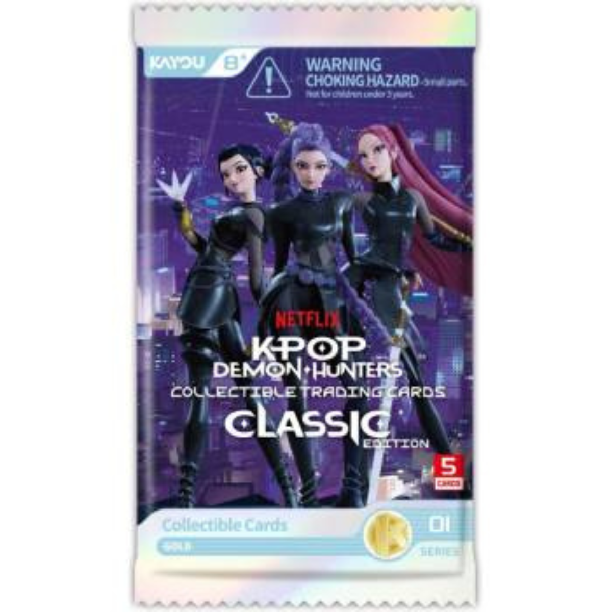 K POP DEMON HUNTERS WORLD TOUR CARDS CLASSIC - 1 PACK