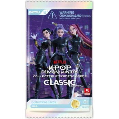 K POP DEMON HUNTERS WORLD TOUR CARDS CLASSIC - 1 PACK