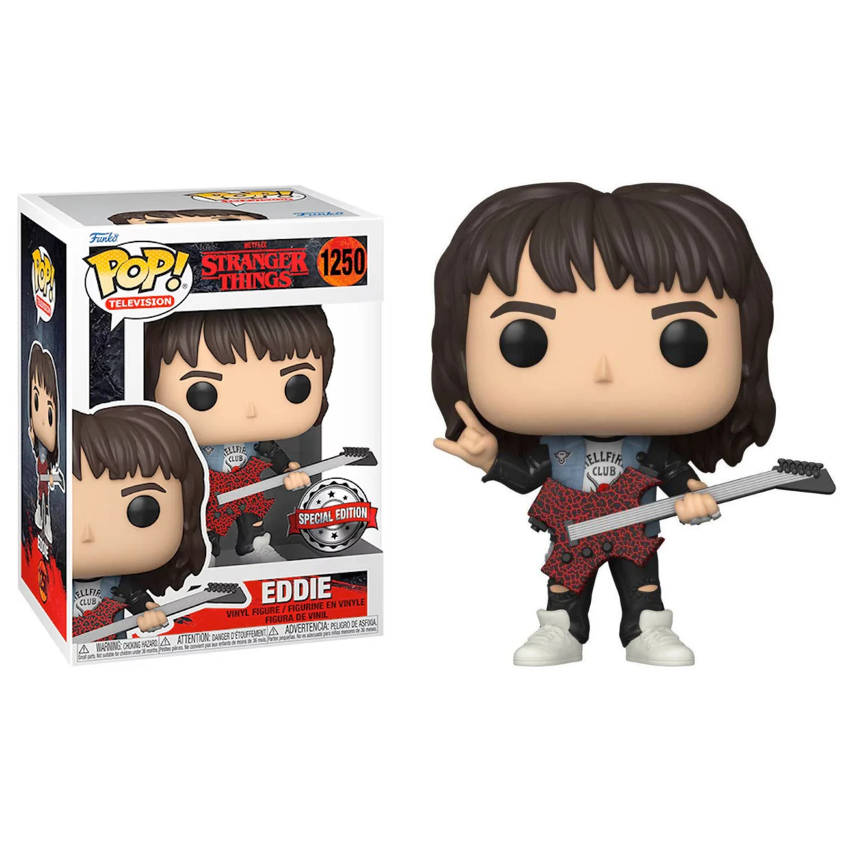 Funko Pop Stranger Things Eddie 1250 Special Edition