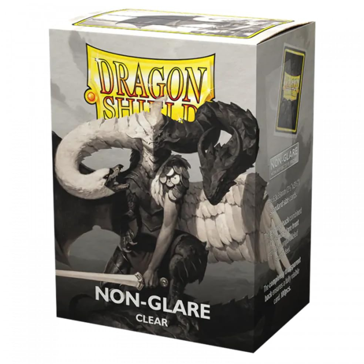 DRAGON SHIELD SLEEVES NON-GLARE CLEAR 100ct
