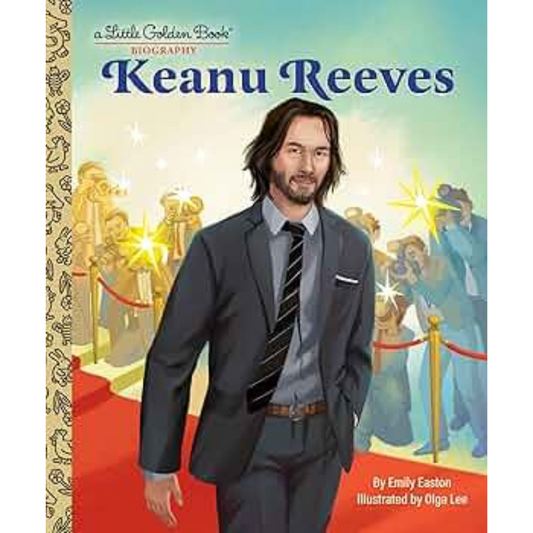Little Golden Book Keanu Reeves