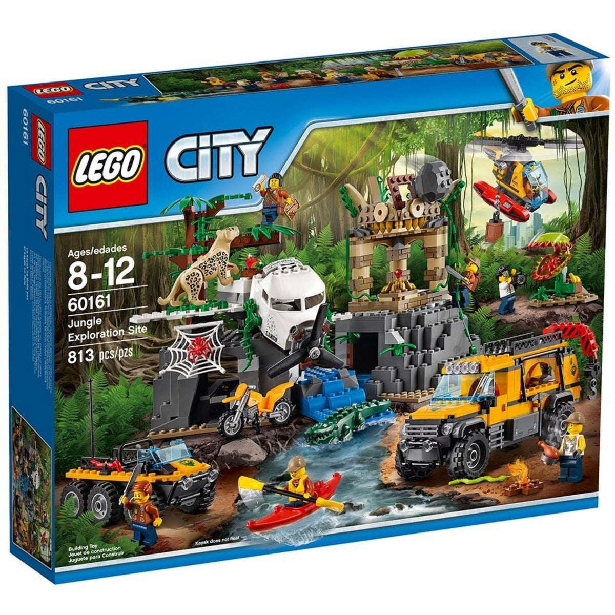 Lego 60161 Jungle Exploration Site 813 PCS