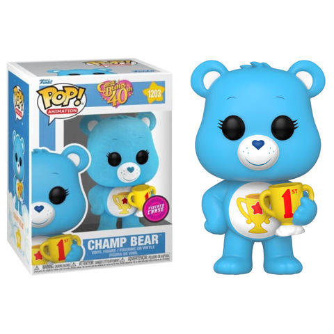 Funko Pop Animation Care Bears 40th Champ Bear 1203 Chase