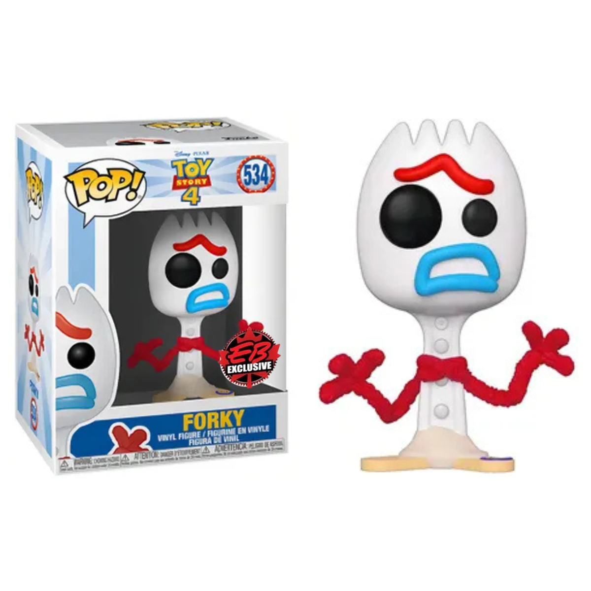 Funko Pop Disney Toy Story Forky 534 EB Exclusive
