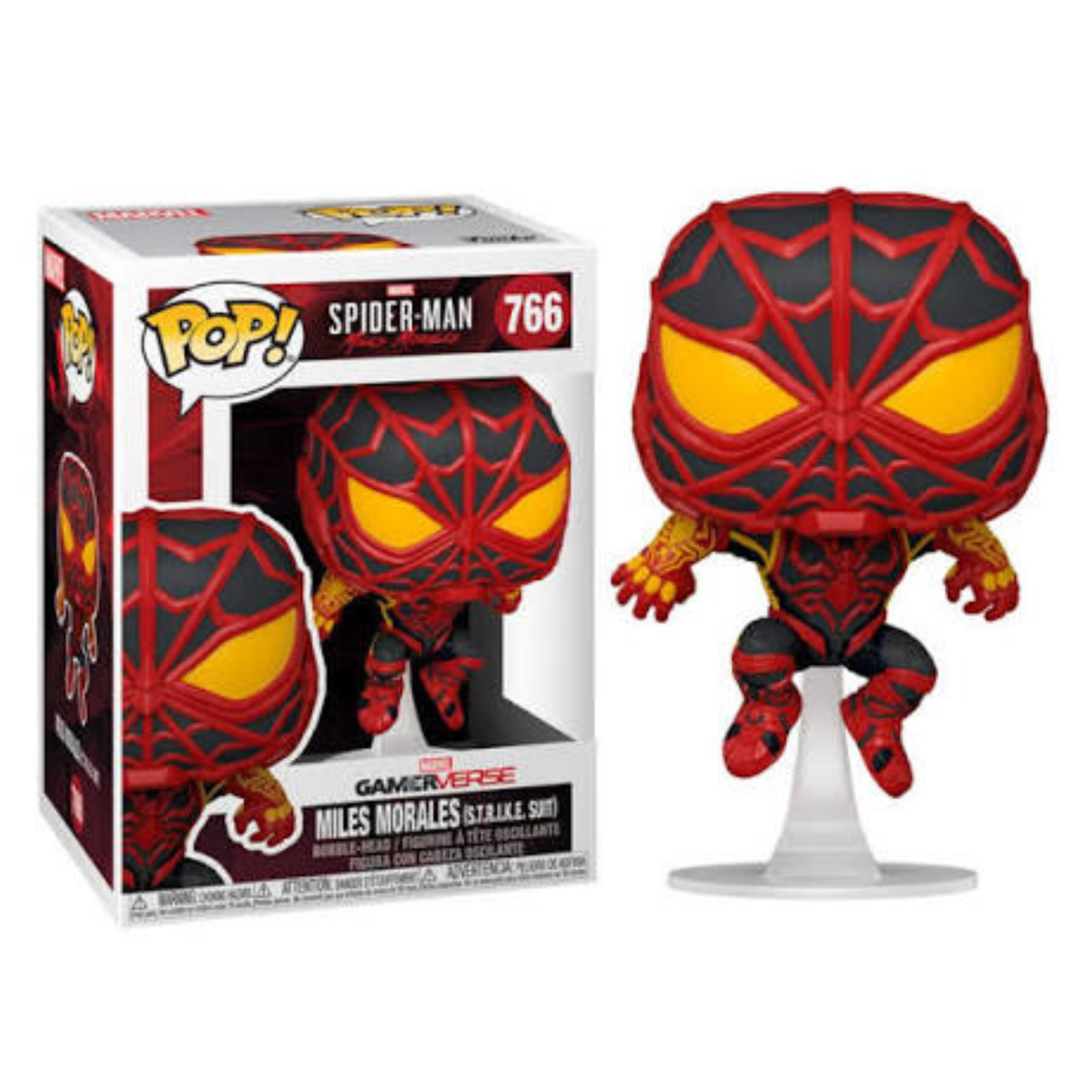 Funko Pop Marvel Spider-Man Miles Morales (S.T.R.I.K.E. Suit) 766