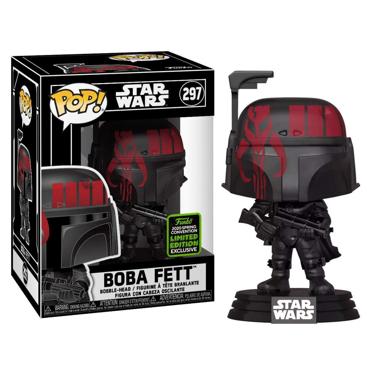 Funko Pop Star Wars Boba Fett 297 2020 Spring Convention Exclusive