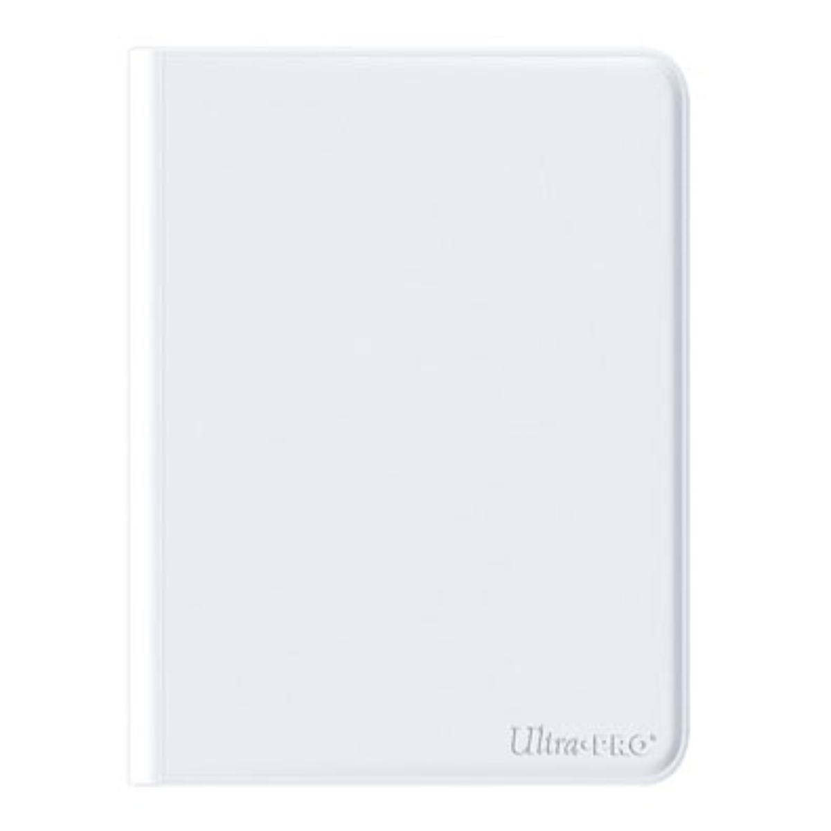 Ultra Pro Binder 9 Pocket Vivid Zippered White 360 Cards