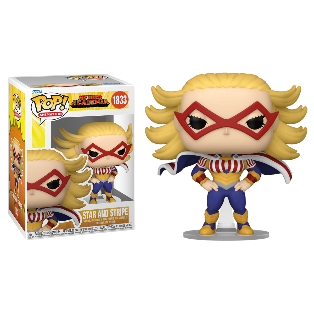 Funko Pop Anime My Hero Academia MHA Star and Stripe 1833