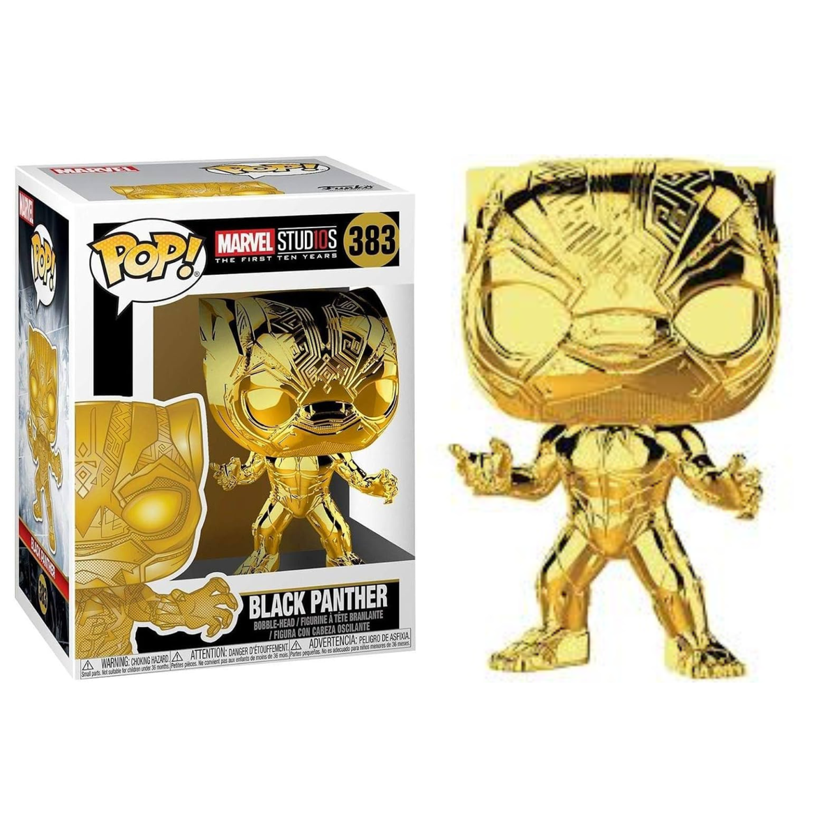Funko Pop Marvel Marvel Studios The First Ten Years Black Panther 383