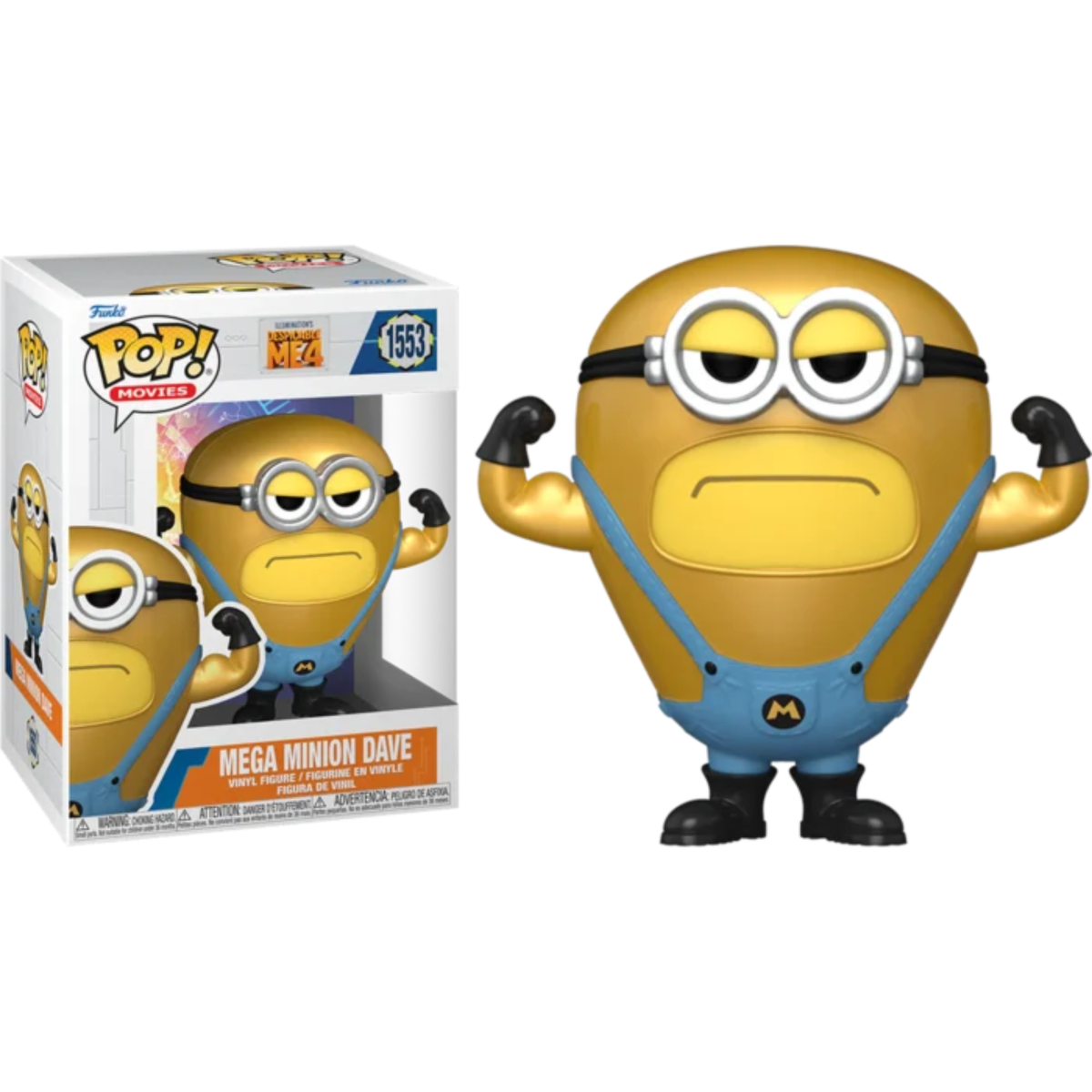 Funko Pop Movies Despicable Me 4 Mega Minion Dave 1553