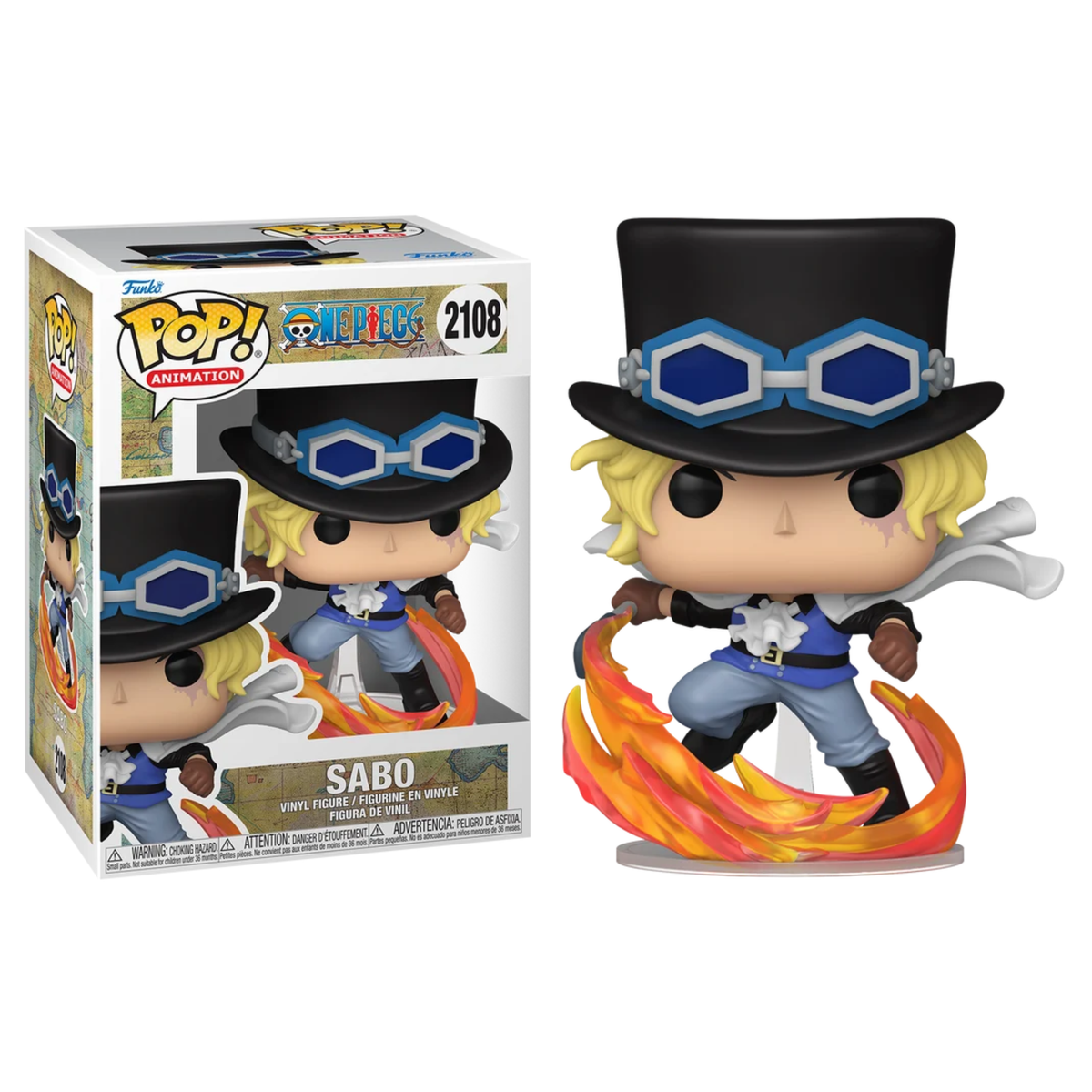 Funko Pop Anime One Piece Sabo 2108