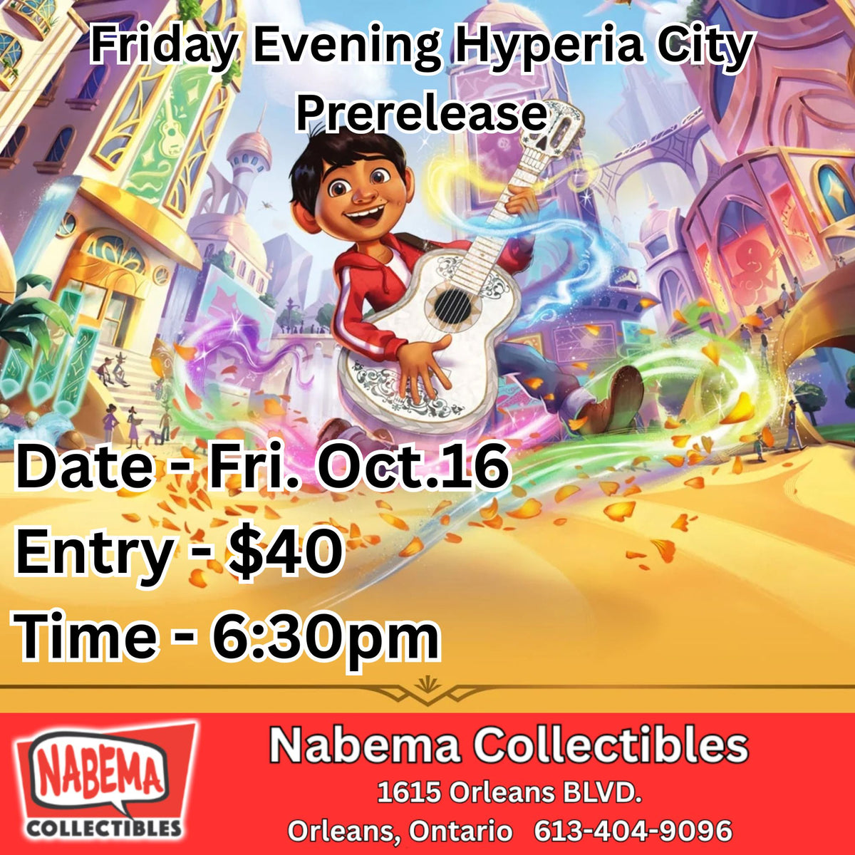 Friday Evening Hyperia City Prerelease - TICKET