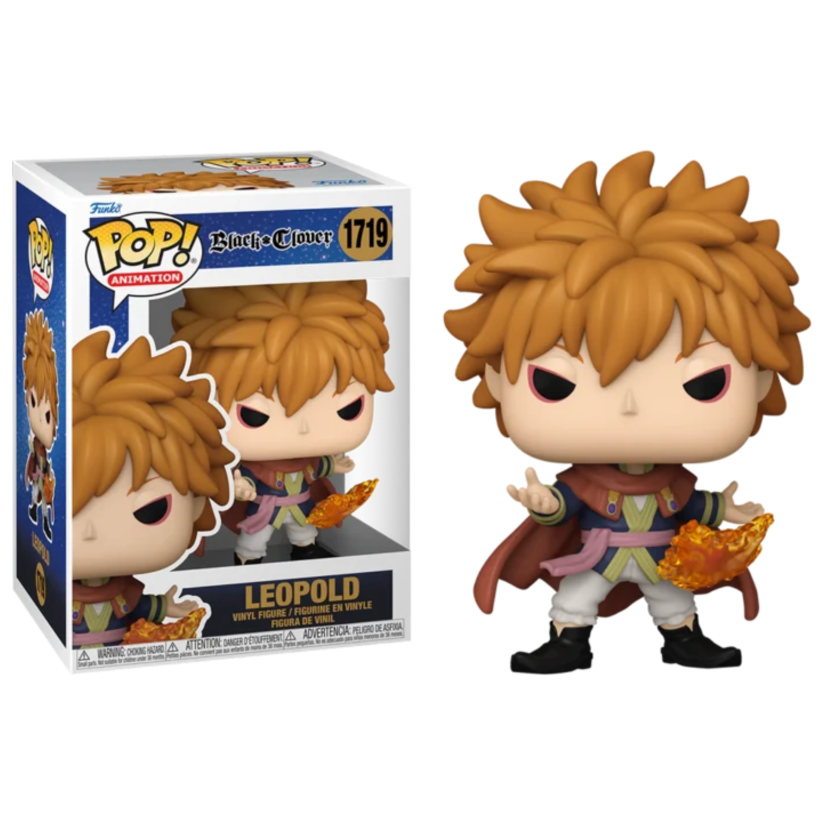 Funko Pop Anime Black Clover Leopold 1719