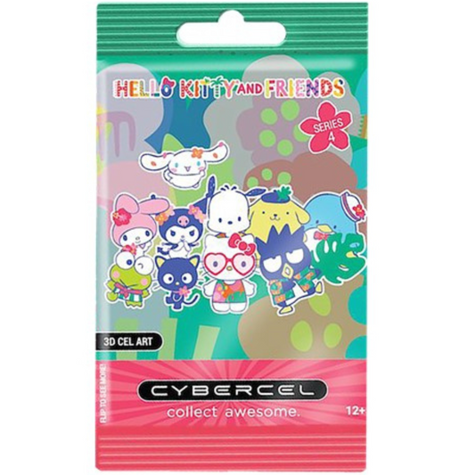 CYBERCEL HELLO KITTY TROPICAL SERIES 4 - 1 PACK