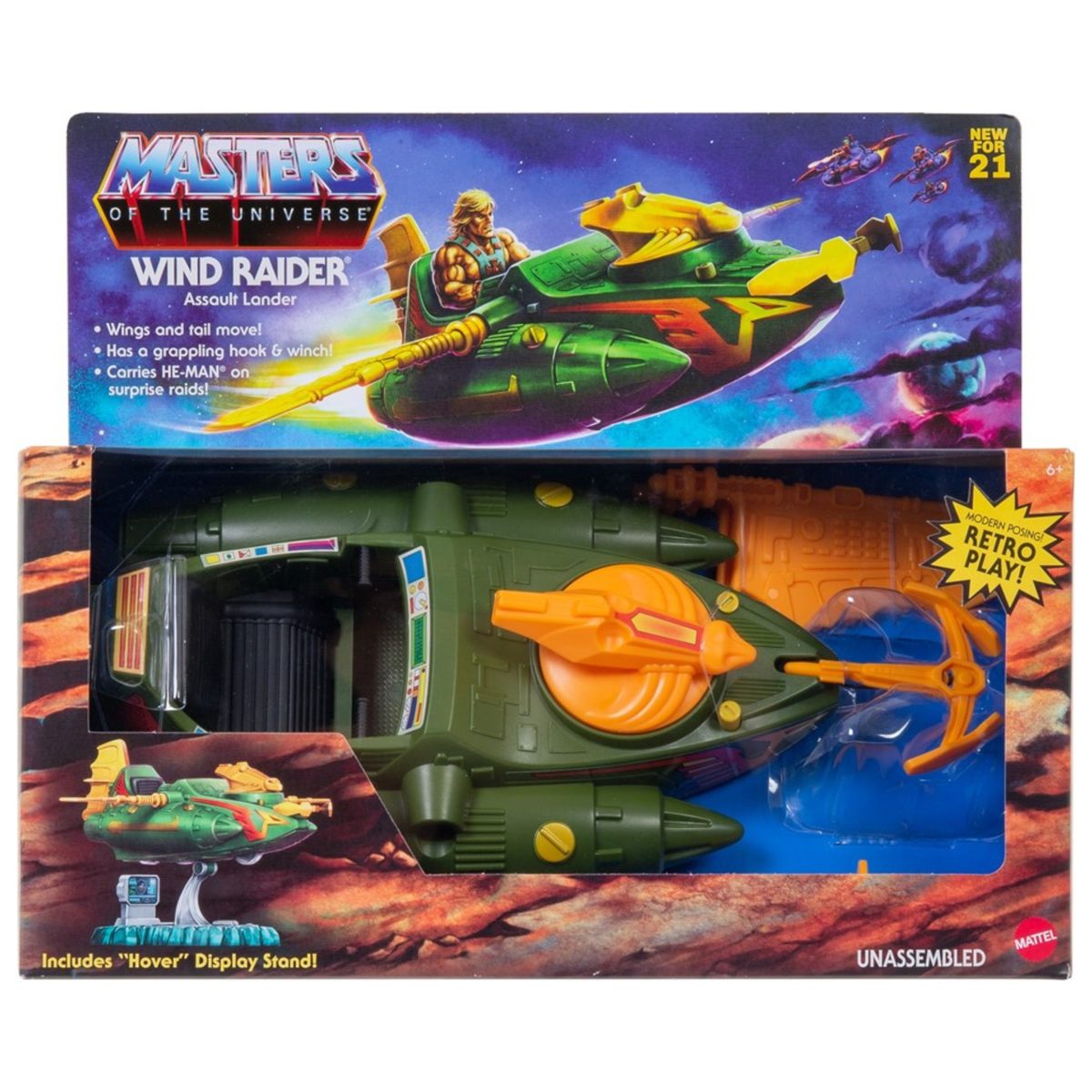 Masters of the Universe Origins Wind Raider, Assault Lander