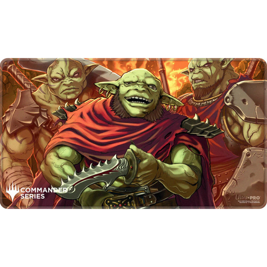 ULTRA PRO UP PLAYMAT MTG COMMANDER SERIES FAN  VOTE 1 KRENKO STITCHED
