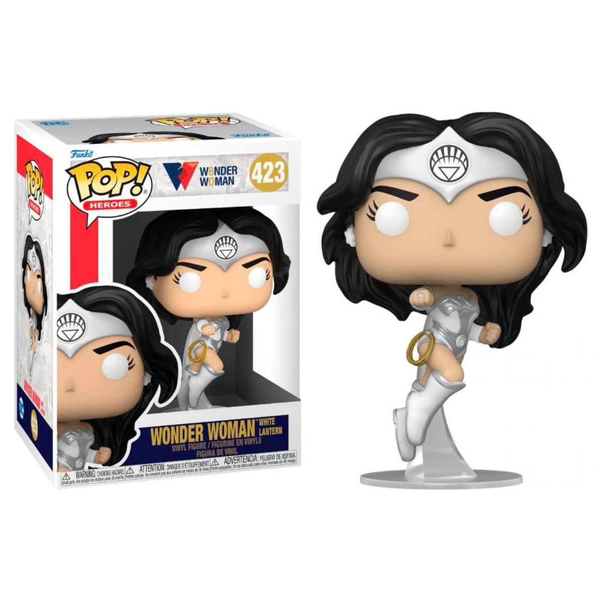 Funko Pop DC Wonder Woman White Lantern 423