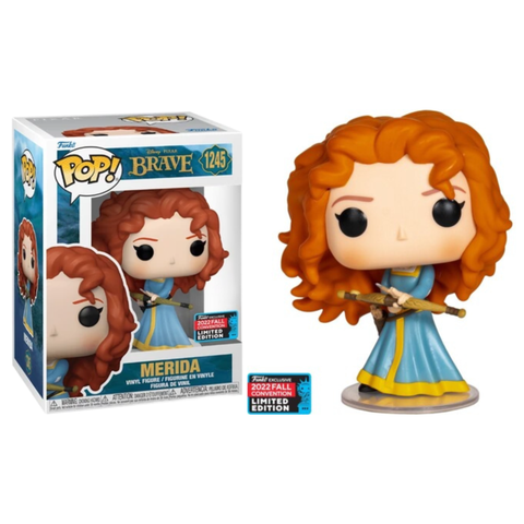 Funko Pop Disney Brave Merida 1245 2022 Fall Convention Limited Edition