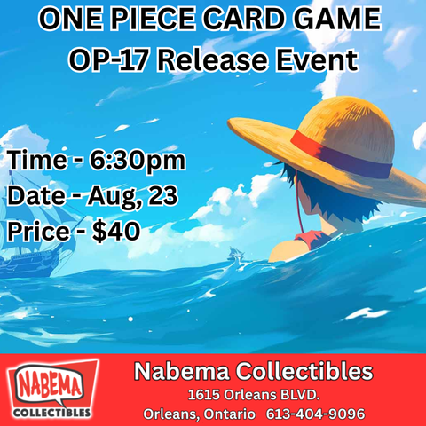 ONE PIECE CARD GAME OP-17 Release Event TICKET