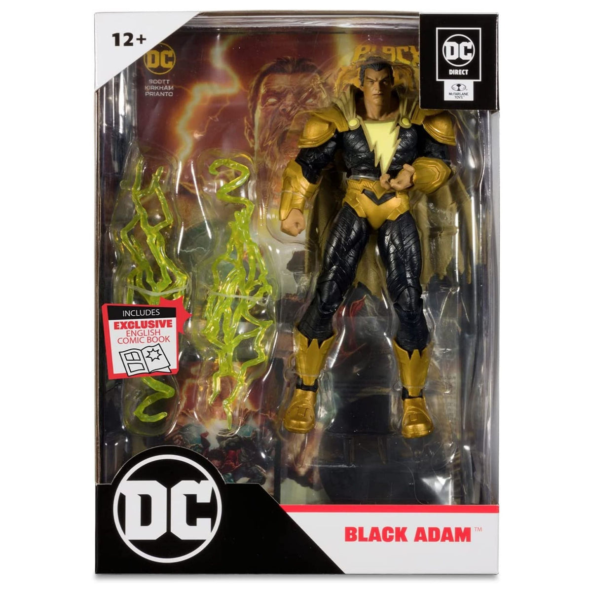 DC Direct Mcfarlane Toys Black Adam