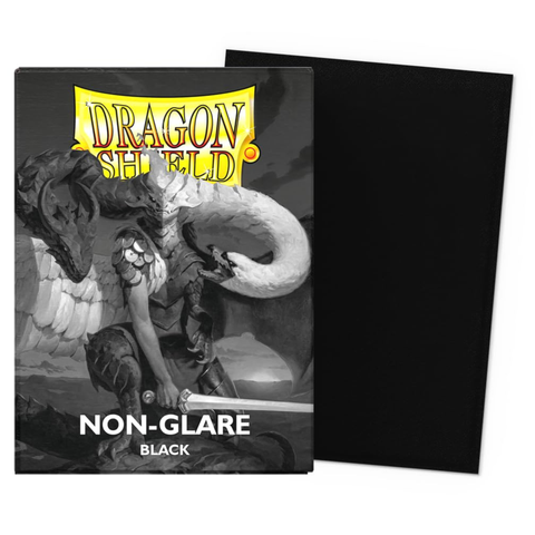DRAGON SHIELD SLEEVES NON-GLARE BLACK 100ct