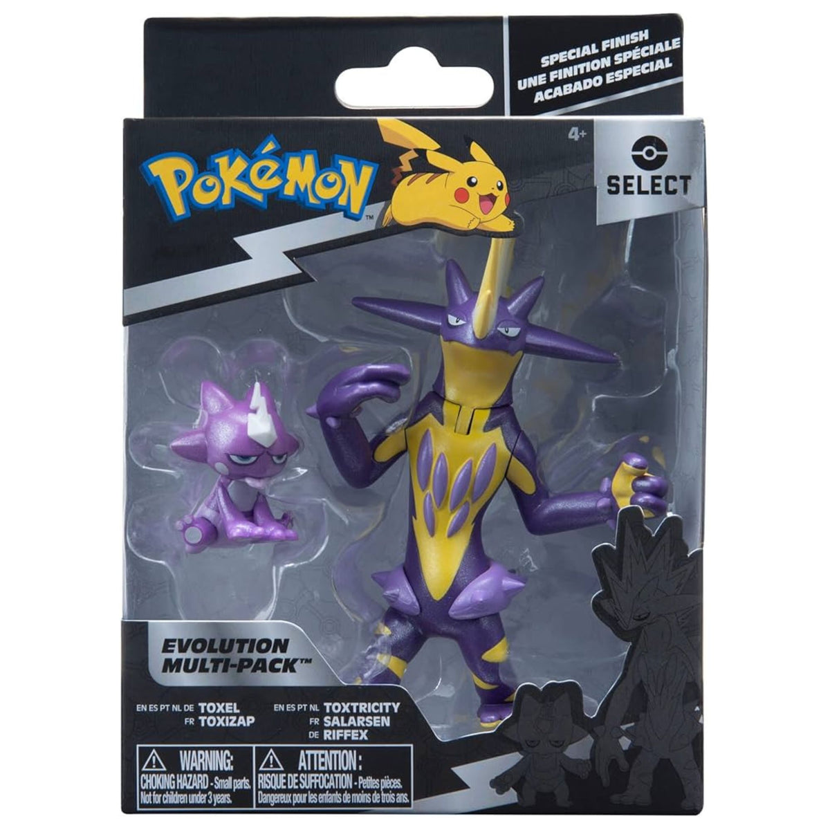 Jazwares Pokemon Select Toxtricity Evolution Pack