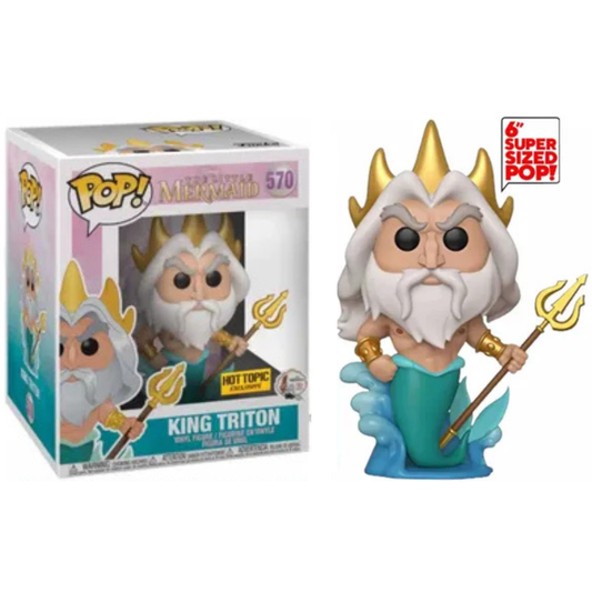 Funko Pop Disney The Little Mermaid King Triton 570 Hot Topic