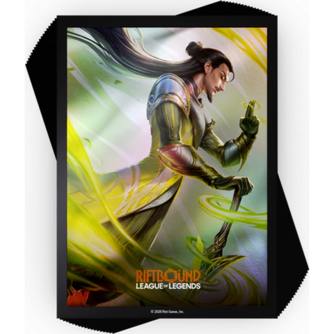 Riftbound - League of Legends - TCG Unleashed Art Sleeves - 100ct - Master Yi, Wuju Master