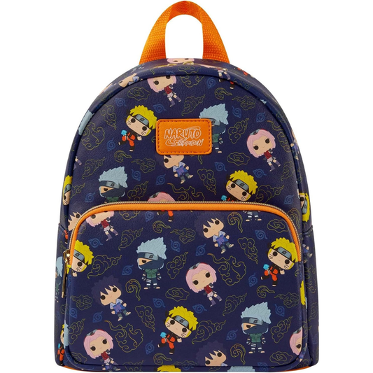 Funko POP! Naruto Group Character Mini Backpack with Vegan Leather