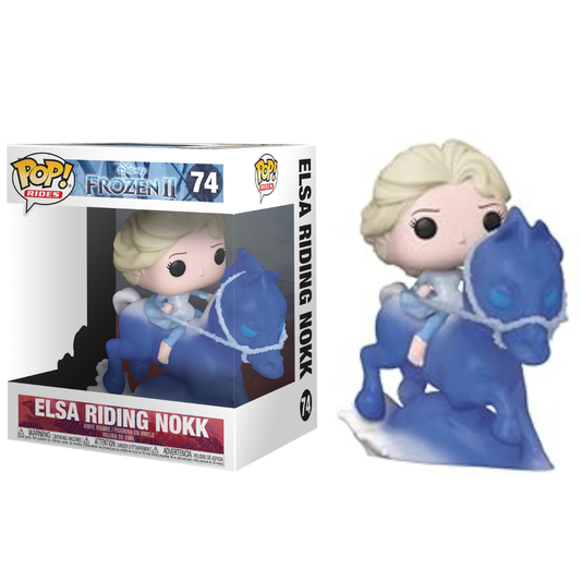 Funko Pop Disney Frozen 2 Elsa Riding Nokk 74