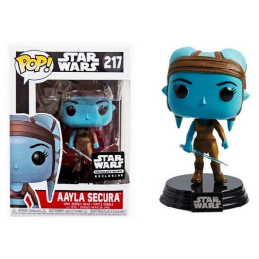 Funko Pop Star Wars Aayla Secura 217 Smuggler's Bounty Exclusive