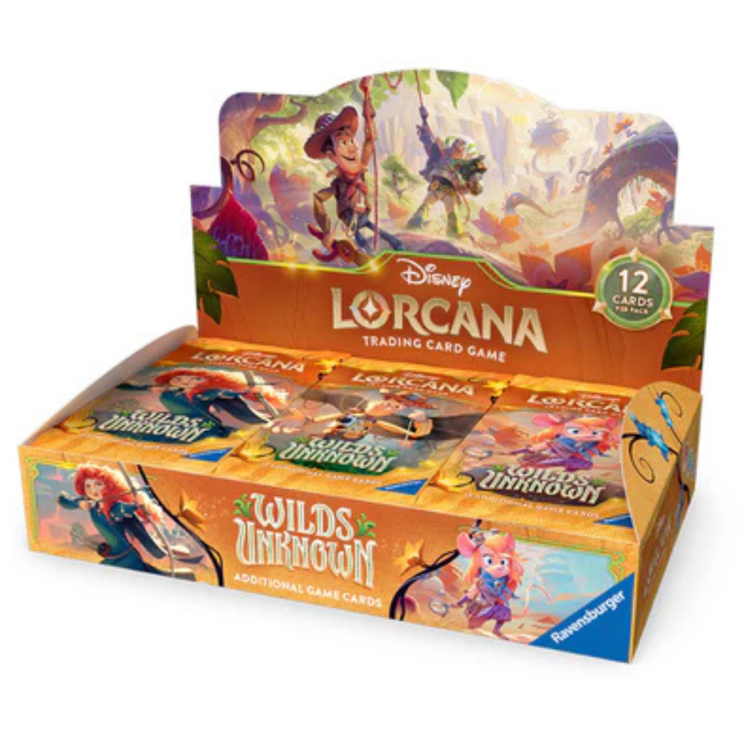 DISNEY LORCANA SET 12 WILDS UNKNOWN BOOSTER BOX
