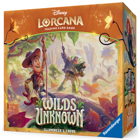 DISNEY LORCANA SET 12 WILDS UNKNOWN ILLUMINEER'S TROVE