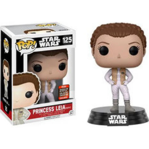 Funko Pop Star Wars Princess Leia (Hoth) 125 2017 Galactic Convention Exclusive