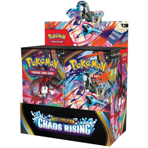 POKEMON ME04 CHAOS RISING BOOSTER DISPLAY